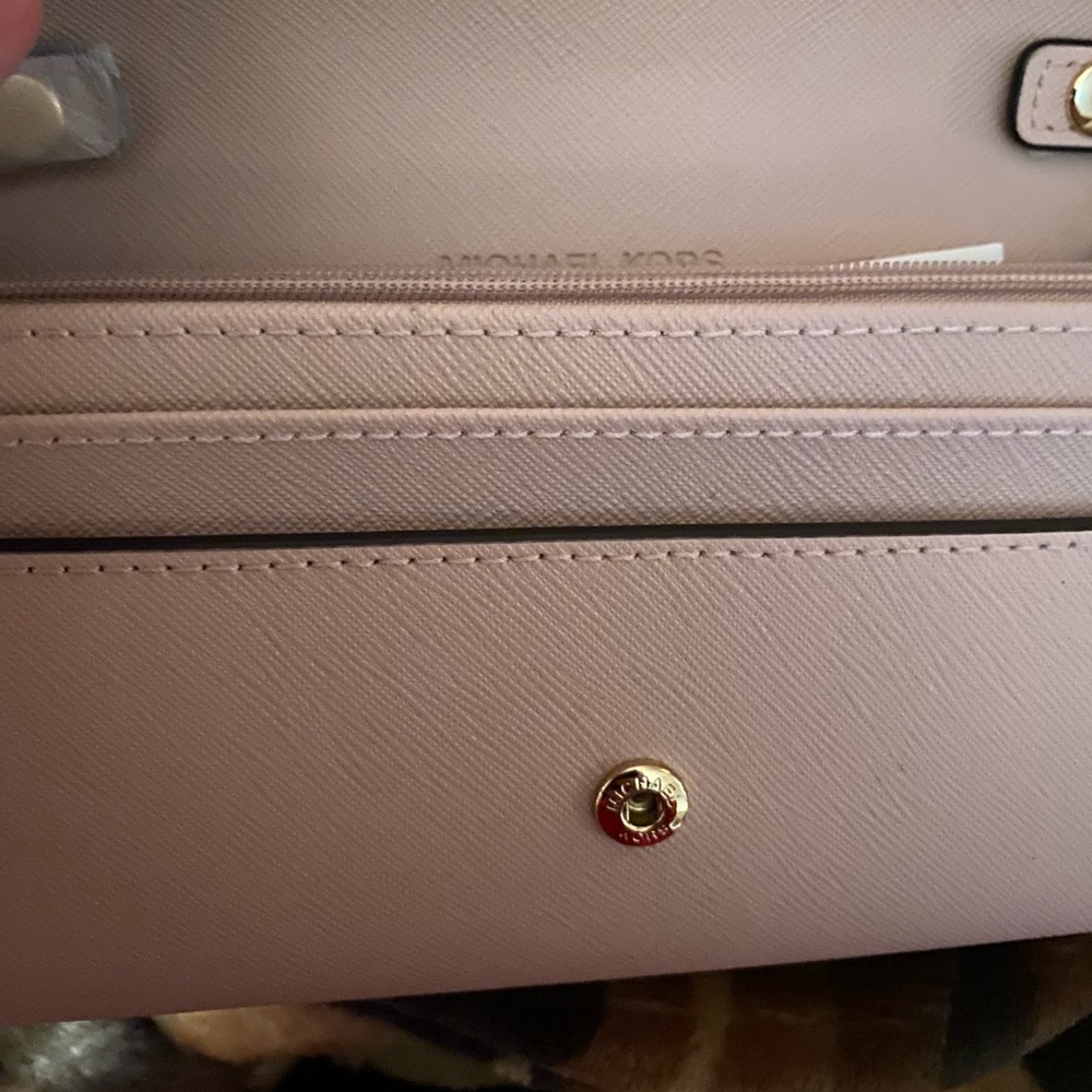 Jet set charm Micheal kors small pink purse